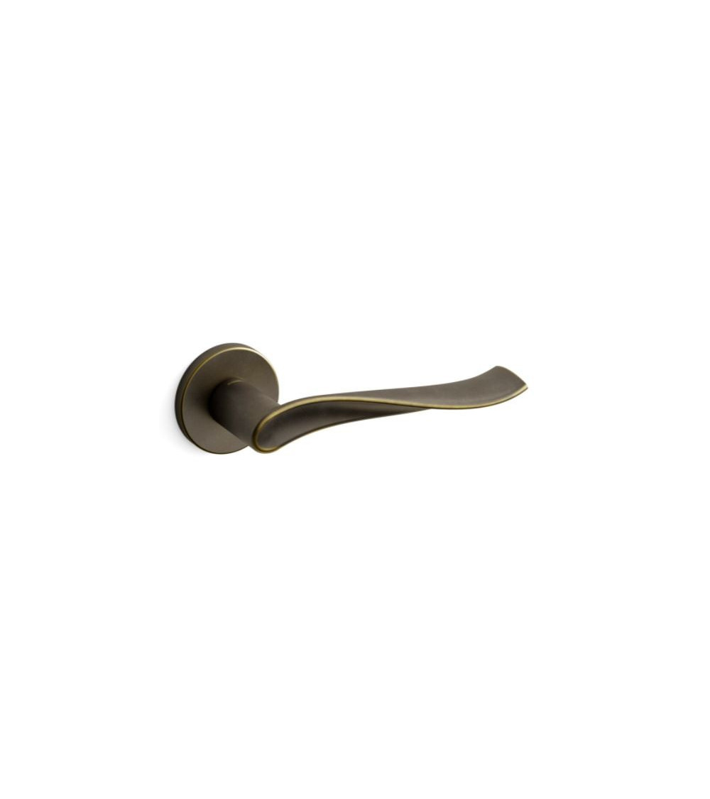 Imperial bronze colour door handles Mandelli Spin