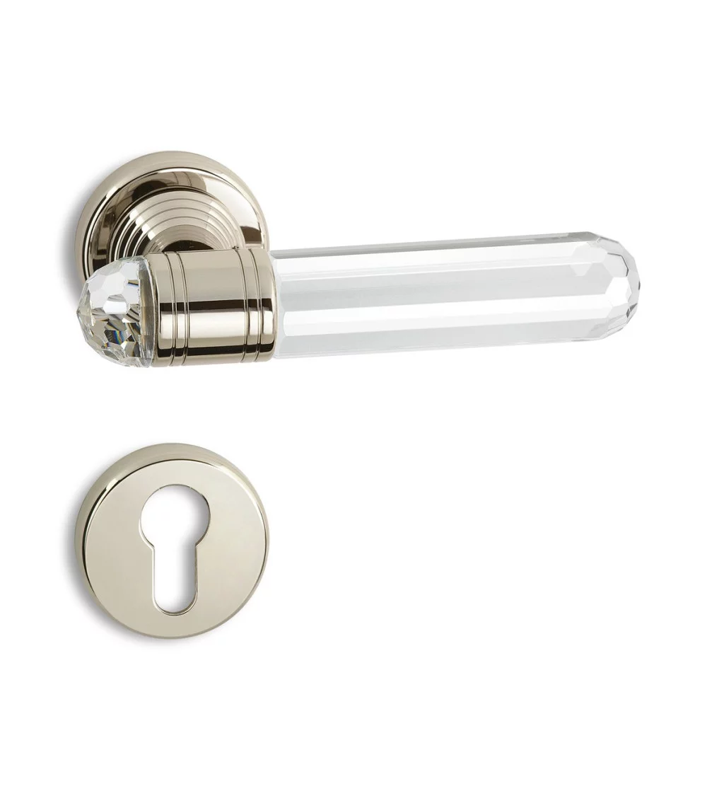 Crystal door handle Timeless Diamante
