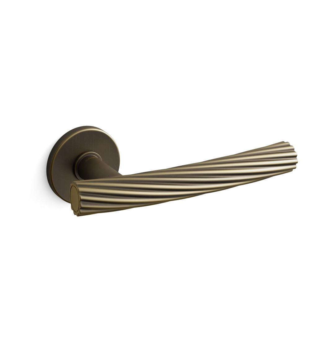 Mandelli Fusilla bronze door handles