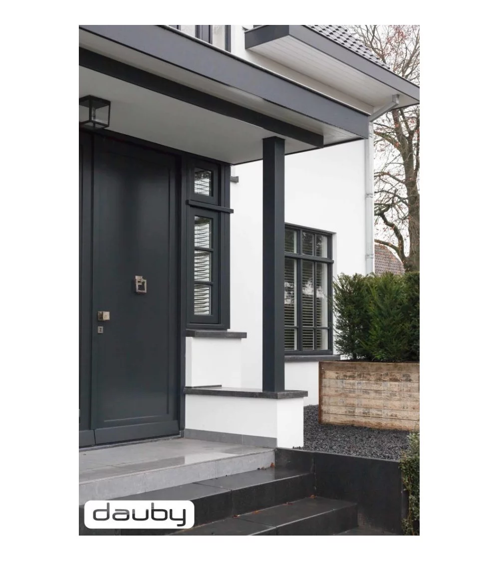 Modern door knocker for a contemporary front door