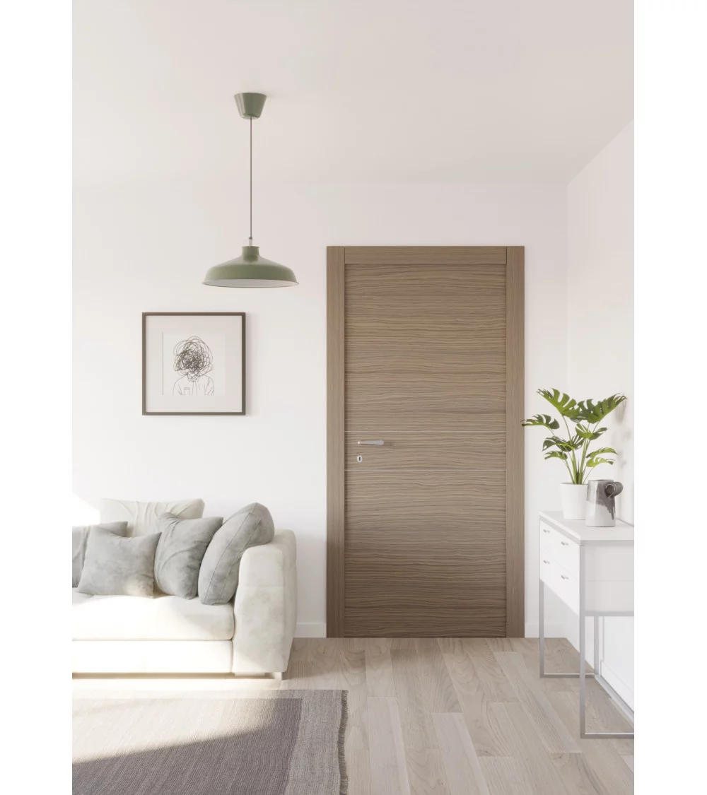 zamak front door handle with a clean-lined style