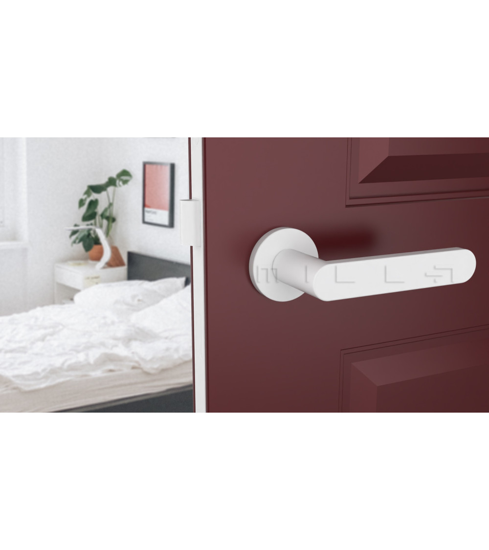 door handle on rose