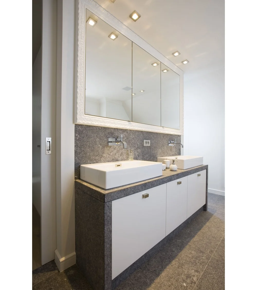 Poignée de meuble en fer vieilli pour salle de bain moderne