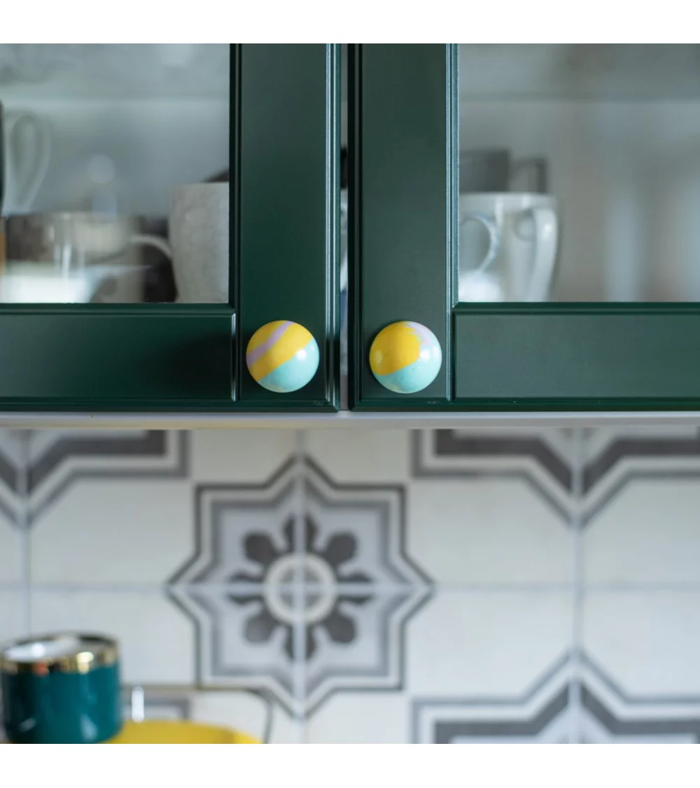 boutons de meuble en bois originaux pour placard de cuisine