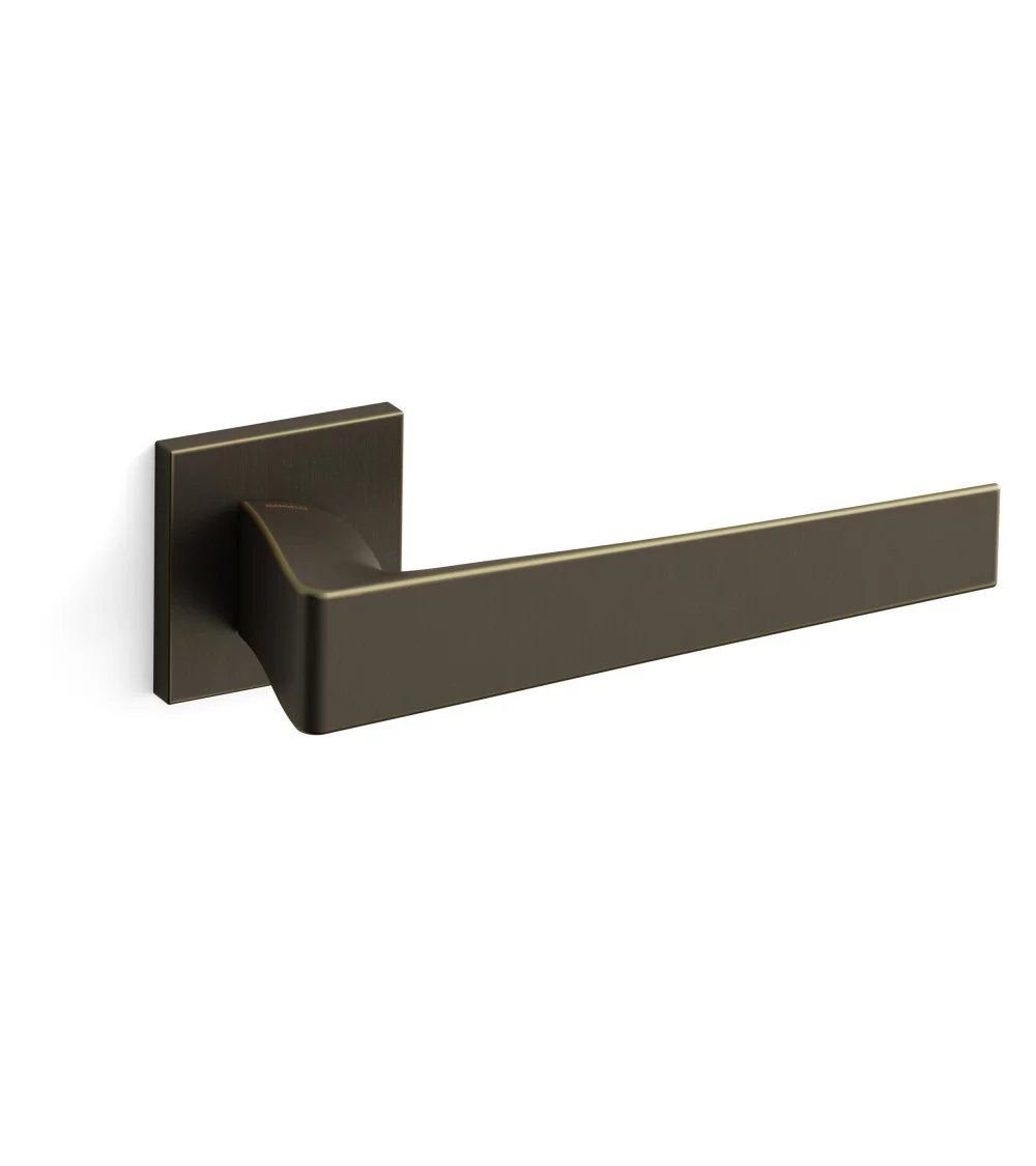 Brass door handles Mandelli Seven