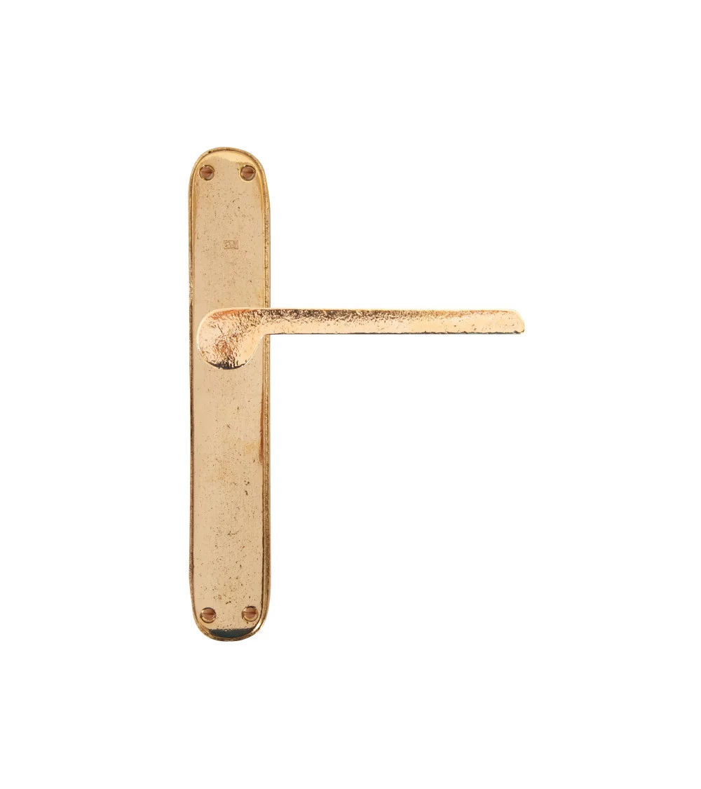 Gilt bronze door handle