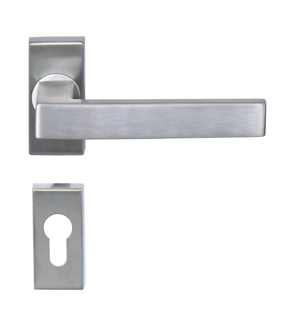 exterior door handle stainless steel colour grade 3
