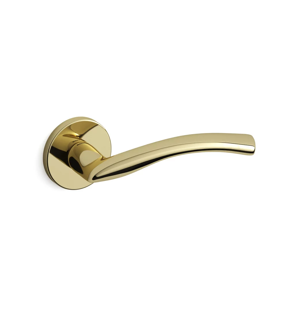 Mandelli brass door handles