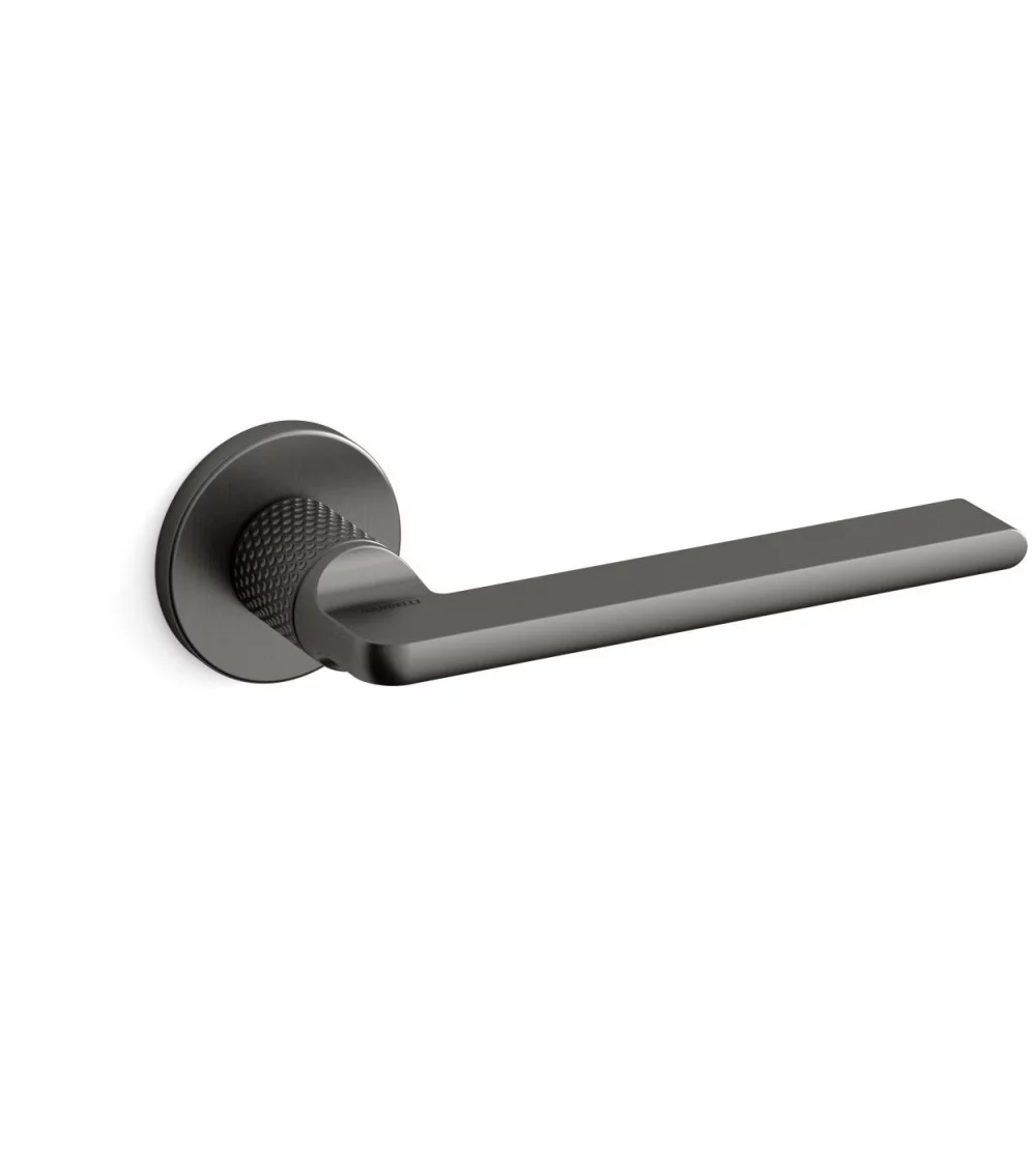 Ultra-trendy 2024 brushed graphite finish door handle